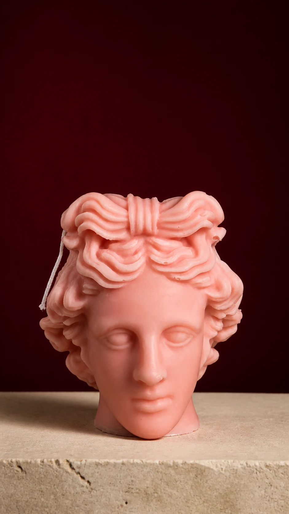 Eos, a rose head candle
